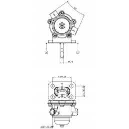 Kuro padavimo siurblys tinka mf 4222091m91kr