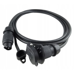 3 kontaktų prailginimo kištukas, lizdas traktoriui