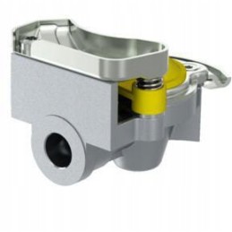 Automatinė pneumatinė jungtis m22x1 5 geltonos ritės