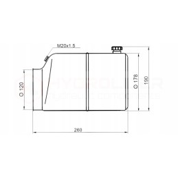 6l plastikinis bakas kintamos ir nuolatinės srovės maitinimo šaltiniams