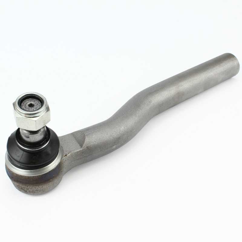 Dešinysis vairo rutulio šarnyras sulenktas