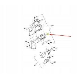 Ts04456010004 apatinis kabinos dangtis
