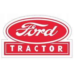 Ford traktorius _ lipdukas 15cm _ spalvota spauda