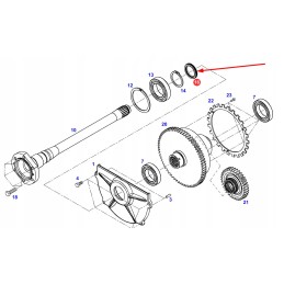 X550081200000 alyvos sandariklis 40 x 55 x 7