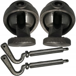 Kiper nuverčiami kamuoliukai fi 60 po 3 5t ant nugaros, 2 vnt