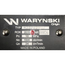 Sustiprintas hidraulinis siurblys 23 l min