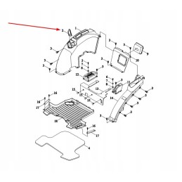 Ts04453013600 ekrano dangtelis