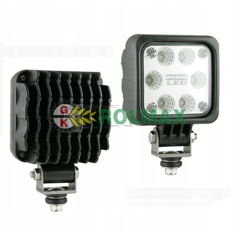 LED darbo lempa 1500lm 50 amp faston LED jungtis
