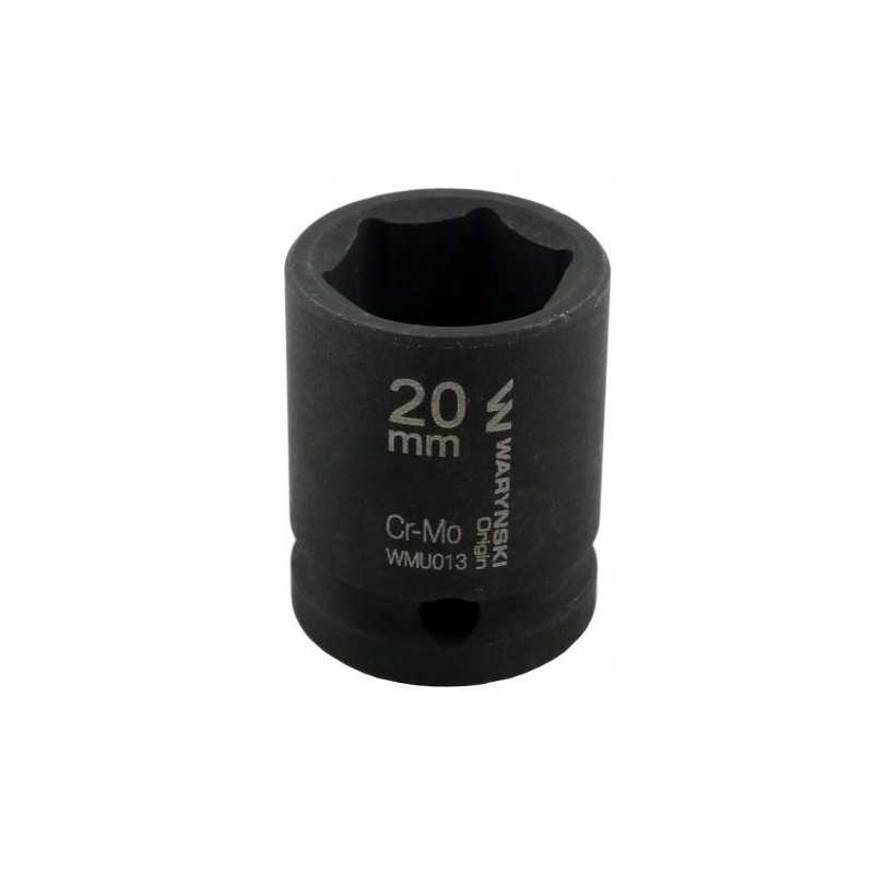 Šešiakampis smūginis lizdas 1 2 20 mm crm