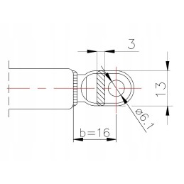 Dujinės pavaros stoglangio korpusas ih 250mm 180n
