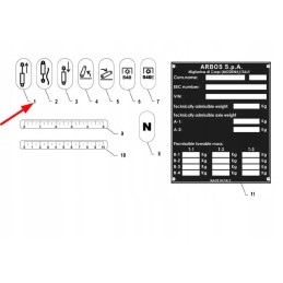 P5s51401002 pavaros prailginimo lipdukas