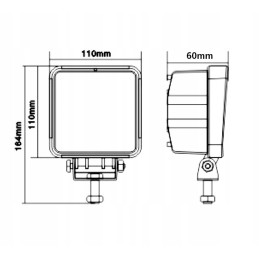 LED darbo lempos 28768