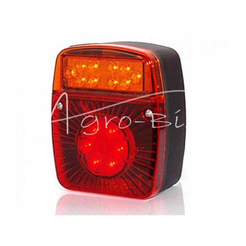 W18 priekabos LED galinis žibintas be ašies stalo