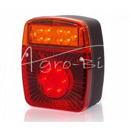 W18 priekabos LED galinis žibintas be ašies stalo