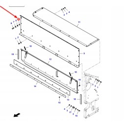 Acp0704570 veržlė 6 kampai m12