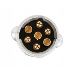 7 polių aliuminio kištukas priekabos kabliui