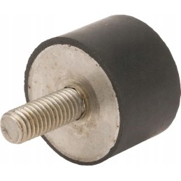 Metalo-gumos amortizatorius, nerūdijantis plienas, D tipas