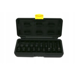 Smūginių lizdų rinkinys 1 2 spline tipo 9 el