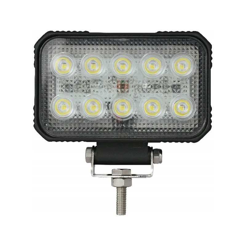 LED darbo lempa stačiakampė 15w 1900 lm 10 30v