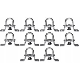 Pasukama borto rankena, brezento laikiklis, 10 vnt