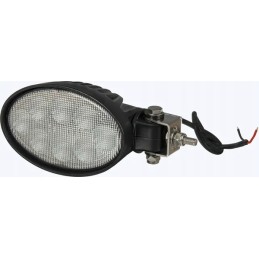 Ovali LED darbinė lempa 24w 2240lm prožektorių šviesa