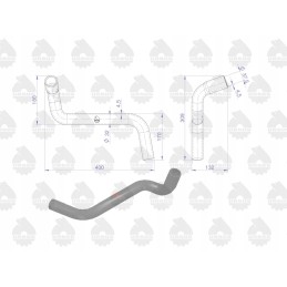 Originalių radiatoriaus žarnų rinkinys C 330