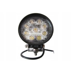 LED darbo lempa 9x3w apvalaus apšvietimo variklis