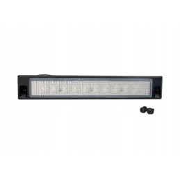 LED darbo lempa, juodas korpusas, 268x44, 1400lm 12