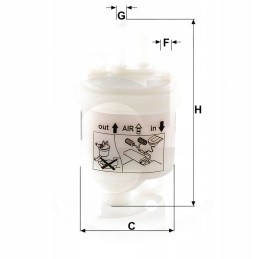 Kuro filtras Mann filtras 5720576