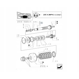 Walek new Holland tm t7 t6000 fiat m ford 5180808