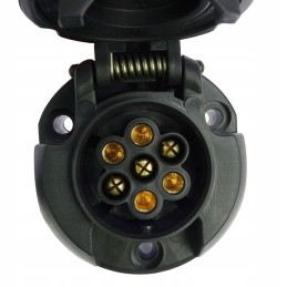 Kištukinis lizdas, 7 polių laidai