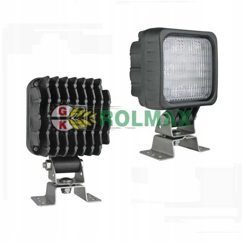 LED darbo lempa 800lm omega laikiklis, amp le jungtis