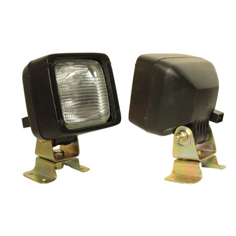 Kvadratinė universali darbo lempa h3 12v 55w