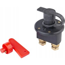 Maitinimo atjungimo jungiklis su raktu