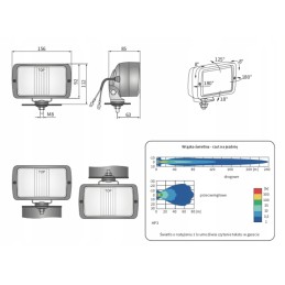 Wesem HP3 15863 156x92mm rūko žibintas
