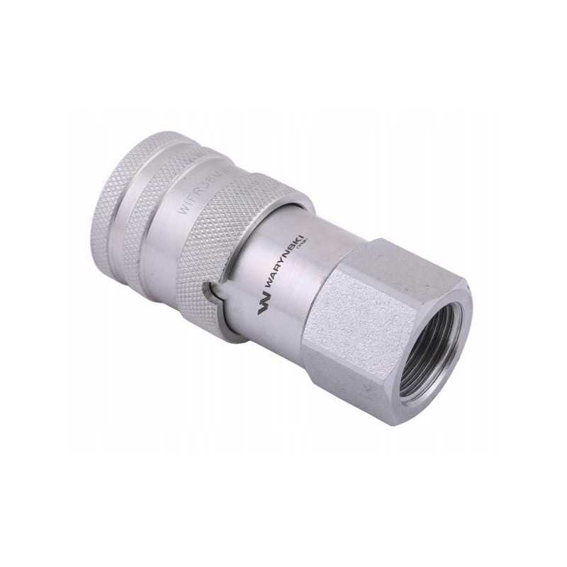 Sauso pjovimo hidraulinės greitosios jungties dydis