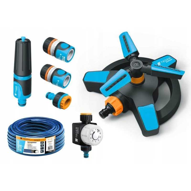 Sodo komplektas 1 2 žarnos 20m dušo komplektas