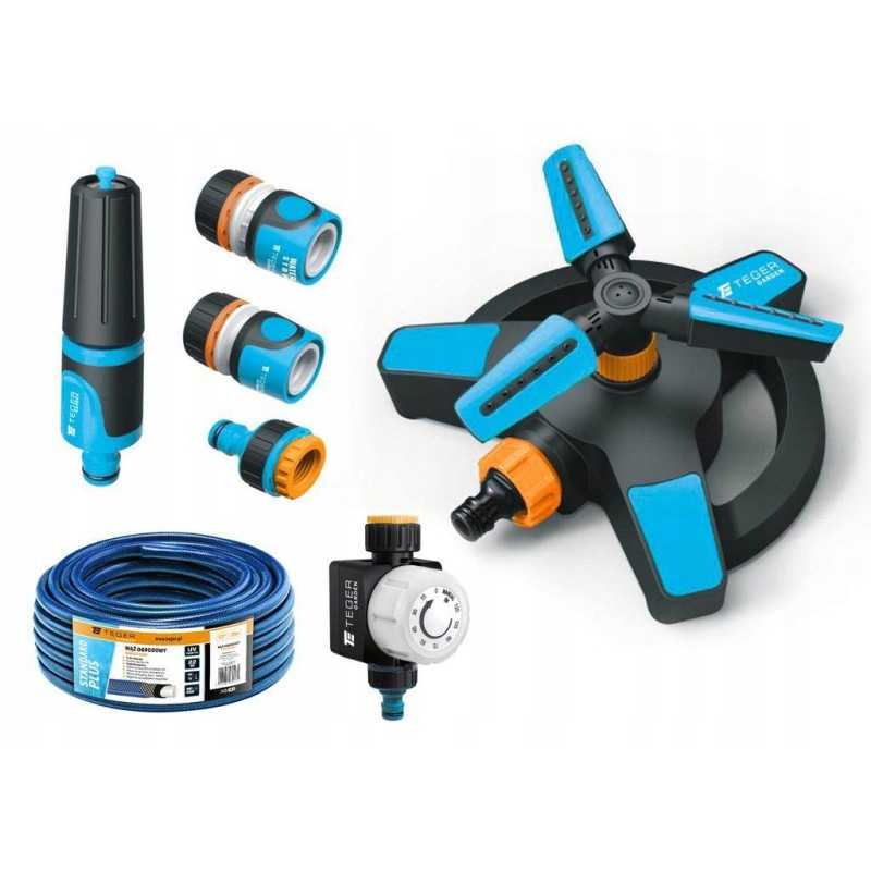 Sodo komplektas 1 2 žarnos 20m dušo komplektas