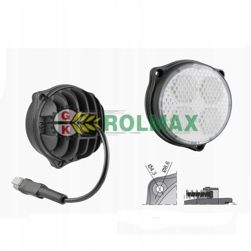 LED darbo lempa 58 1500lm kabelis dt04 2p crc5f