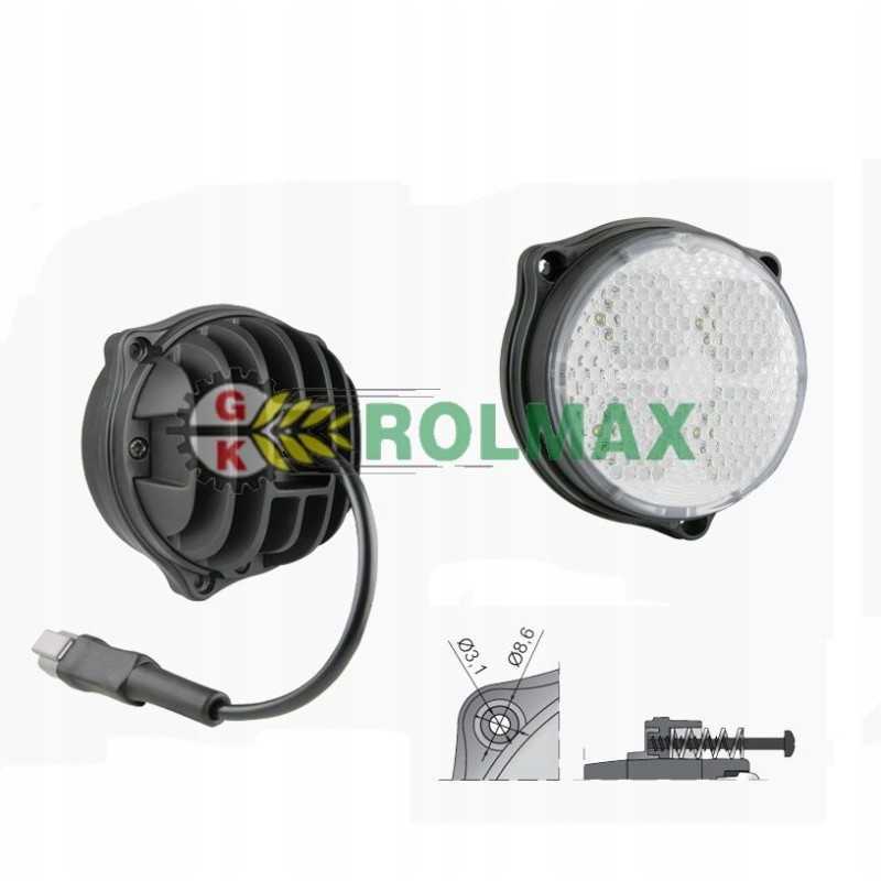 LED darbo lempa 58 1500lm dt04 2p crc kabelis