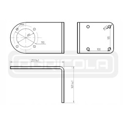 Vandens flanšas 10 kW hidroliderio daugintuvui