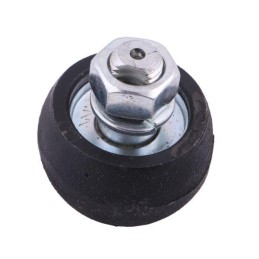 Kratytuvo ritinėlių komplektas, cinkuota ašis, poliruotas guolis