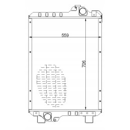 New Holland TM Case MXM 87352193 vandens aušintuvas