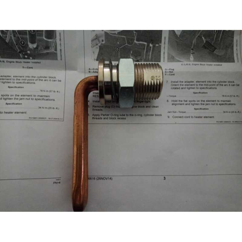 Re227949 john deere aušinamas vidutinis šildytuvas