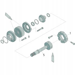 Varomasis velenas 70806567 granitas