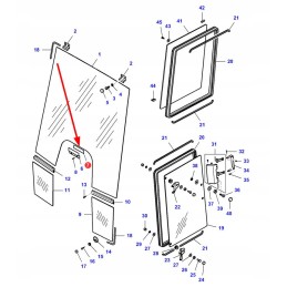 V32645300 ginklo stiklo dangtelis