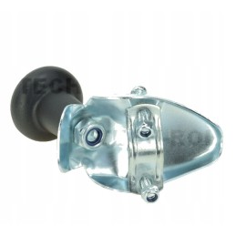 Universali vairo rankenėlė, juoda, 2 varžtai g