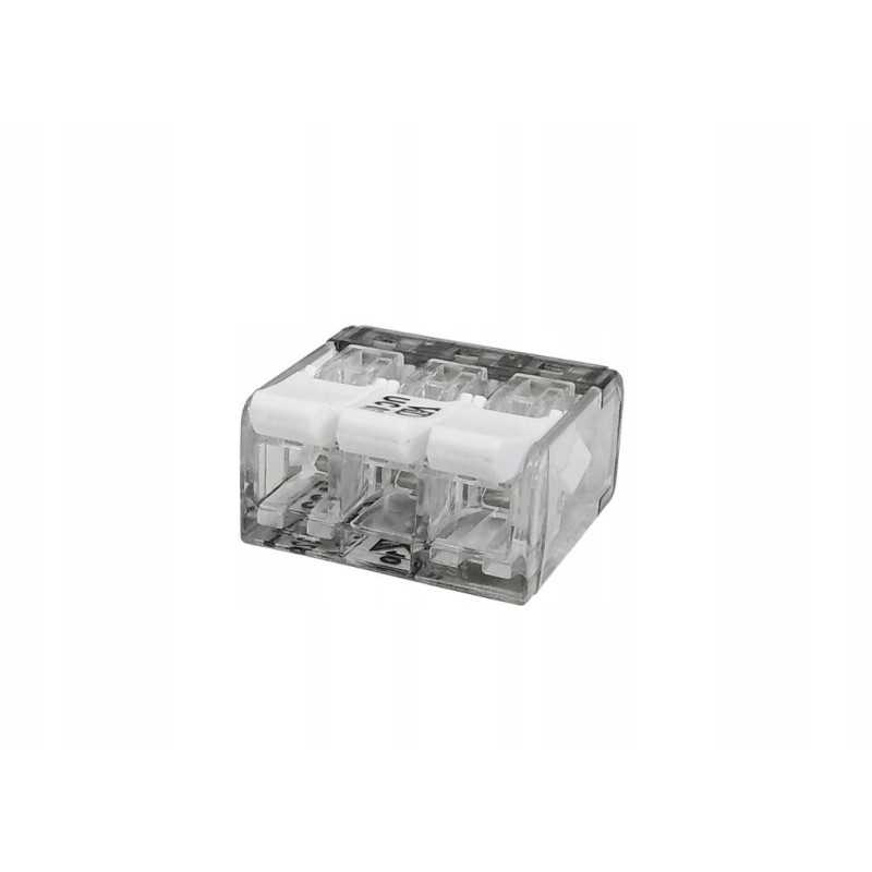 3 skylių elektros greitoji jungtis su srovės skląsčiu