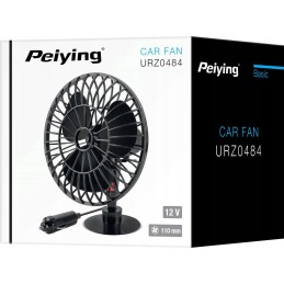 Automobilinis ventiliatorius 110mm 5w gn cigarečių žiebtuvėlis 12v