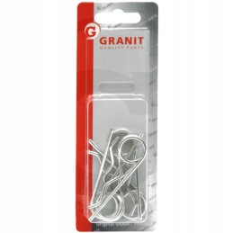 Spyruoklinių kaiščių rinkinys 3 mm lizdinė plokštelė